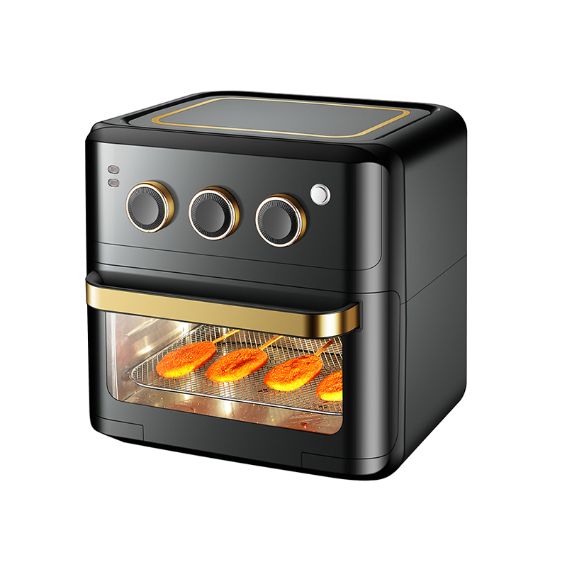 DH-802 gran horno freidor de aire visible de 15L tostado horneado tostador eléctrico multifunción Horno